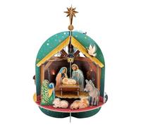 SANTORO Pop and Build - Christmas Nativity Countdown Advent Calendar, 3D Pop Up - 25 Different Pieces for Each Day - Gift for Kids and Adults