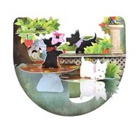 SANTORO Popnrock, 3D Pop Up Greeting Card - Scottie Dogs - For Her, For Him, Dog Lover, Birthday