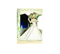 Santoro Swing Card, 3D Pop Up Greeting Card - Wedding Couple - for Her, for Him, Anniversary