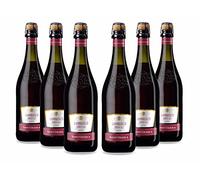 Sant'Orsola Lambrusco Emilia IGT Sparkling Red Wine, 6 x 750ml