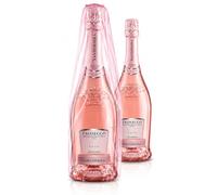 Sant'Orsola Prosecco D.O.C. Rosè Millesimato Extra Dry Luxury Wrap, from Glera and Pinot Noir Grapes, Delicate Taste with Fruity and Floral Notes - 1 Bottle 750 ml