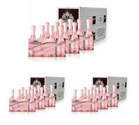 Sant'Orsola Prosecco DOC Rosè Extra Dry Millesimato Sparkling Italian Wine Baby Pack - 9x200 ml +3 Free (Pack of 3)
