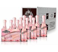Sant'Orsola Prosecco DOC Rosè Extra Dry Millesimato Sparkling Italian Wine Baby Pack - 9x200 ml +3 Free (Pack of 6)