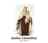 Santos Carmelitas para Colorir