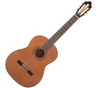 Santos Martinez Preludio Classic Guitar - Natural Cedar Satin, Brown