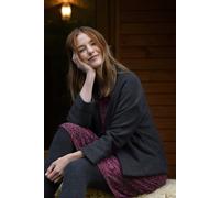 Santosh Cropped Macaroni Cardigan Weird Fish Navy 20