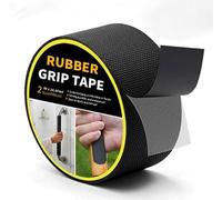 SANTUO 10cm x 3m Textured Rubber Grip Tape, Waterproof Strong Adhesive Anti Slip Tape Enhance Friction, Comfort and Safety for Handles, Contact Surfaces, DIY Tools, Gadgets, Home Use