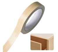 SANTUO 18mm*10M Melamine Edging Tape,Self-Adhesive Edge Banding Wood Veneer No Iron on Edging Strip Pre Glued Edging Repair Tape for Worktop Kitchen Cabinet Furniture Panels Restoration (Oak)