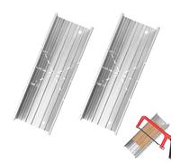 SANTUO 2Pcs Mitre Block, 135mm Aluminium Alloy Mini Mitre Box for Precision 45°/90°/135° Cuts, Compact Metal Mitre Guide for Wood, Plastic, Soft Metal and Craft Projects, Durable Saw Guide Tool