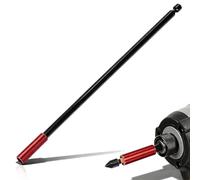 SANTUO 300mm Drill Bit Extension Bar 1/4" Hex Shank Magnetic Bit Holder | Extra Long Reach Extension for Impact Drivers and Drills, Compatible with Bosch Makita Dewalt 1/4" Hex Tools