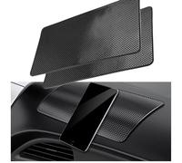 SANTUO 3Pcs Large Sticky Mat for Car Dashboard, 27x15cm Anti Slip Adhesive Pad, Non Slip Gel Grip Mat for Phone Glasses Keys Washable Dashboard Mats for Car Interior