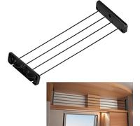 SANTUO Camper Cabinet Cargo Net IY Elastic Anti Fall Fence Set Van Storage Motorhome Cabinet Storage Solutions Kitchen RV Truck Caravan Organiser Accessories
