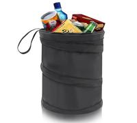 SANTUO Car Bin, Portable Collapsible Car Bins for Front and Back Seat, Water Resistant Pop Up Trash Bin Ideal for Interior Storage, Travelling, Road Trip