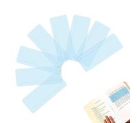 SANTUO Dyslexia Overlays 8 Pack with Blue Overlay for Dyslexia, Coloured Overlays for Reading and Visual Stress Relief Dyslexia Reading Aids for ADHD Irlen Syndrome Children and Adults