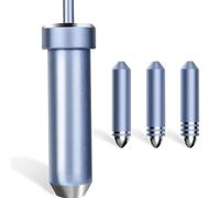 SANTUO Foil Transfer Kit - 3 in 1 Foil Transfer Tool for Cricut Maker, Cricut Maker 3 Blades, Explore 3, Air 2, Air 3 - Includes Fine, Medium, Bold Cricut Blades & Housing - Aluminum Alloy