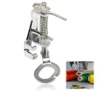 SANTUO Large Metal Free Motion Darning Sewing Machine Presser Foot, Fits Low Shank Singer, Brother, Janome, Babylock, Juki, Kenmore & More, Open Toe Quilting Foot for Sewing & Embroidery