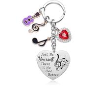 SANTUO Taylor Quotes Keychain for Taylor Music Lover Keyring Gifts for Teenage Girls Cute Keychains for Kids Perfect Birthday Christmas Valentine Gifts for Friends Sister Daughter Mother's Day
