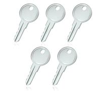 SANTUO UPVC Window Handle Key Compatible with Securistyle Window Lock 5-Piece Spare Key Set for Replacing Lost or Broken Keys, Ensures Easy and Secure Operation of Your UPVC Windows, Simple to Use
