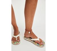 Sanuk Bubblecush Flip Flops at Free People in Rainbow Confetti, Size: US 8 - female