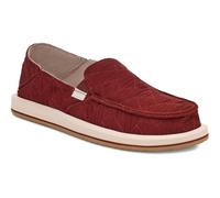 Sanuk Donna Quilted - Women Loafers, Fired Brick, 6 UK