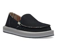Sanuk Donna Soft Top Hemp, Ebony, 4 UK