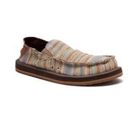 Sanuk Donny Blanket - Men - Final Sale Loafers, Tan/Multi, 10 UK