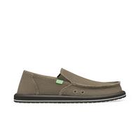 Sanuk Men Vagabond Moccasins, Brown, 8 UK