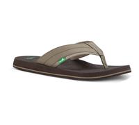 Sanuk Men's Beer Cozy 2 Flip-Flop, Brindle, 8 UK