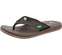 Sanuk Men's Beer Cozy Brown Sandal SMS2839 10 UK, 11 US
