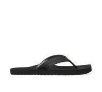Sanuk Men's Burm flip Flop, Black Charcoal, 11 UK