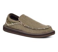 Sanuk Men's Chiba Loafer, Brown 1, 7 UK