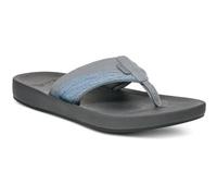 Sanuk Mens Cosmic Seas Mesh | Water Resistant Mens Flip Flops | Water Friendly & Lightweight | Molded EVA Footbed, Stone Blue, 11 UK