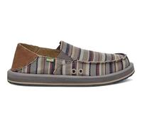 Sanuk Men's Donny Blanket Sneaker, Grey Multi, 8 UK