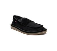 Sanuk Mens Donny Penny Loafer | Mens Shoes | Slip On Shoes for Men | Men's Slip-on Loafers | Comfort Footbed, Black, 8 UK