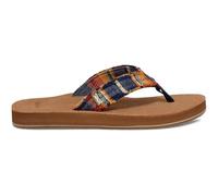 Sanuk Men's Fraid Not Blanket Flip-Flop, Multicolor, 7 UK