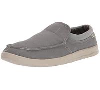 Sanuk Men's Hi Bro Lite Hemp Loafer, Charcoal, 7 UK