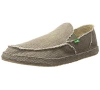 Sanuk Mens Rounder Loafers-Shoes, Brown, 12 UK