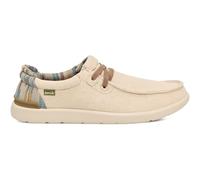 Sanuk Men's Shaka Lite 2 Loafer, Cream, 11 UK