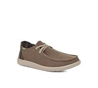 Sanuk Men's Shaka Lite Sl Loafer, Brown, 9 UK
