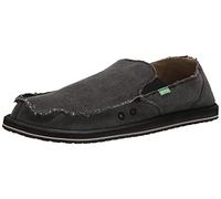 Sanuk Men's Vagabond Slip-on Charcoal SMF1001 8 UK