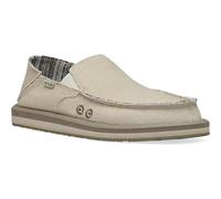 Sanuk Men's Vagabond Soft Top Hemp Loafer Beige Size: 10 UK
