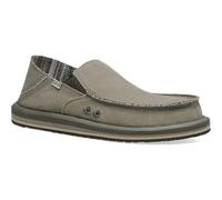 Sanuk Men's Vagabond Soft Top Hemp Loafer, Earth, 11 UK