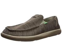 Sanuk Men's Vagabond Tripper Mesh Loafer Flat, Vintage Khaki, 6 UK