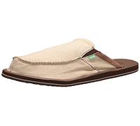 Sanuk Men's You Got My Back Iii Slipper, Light Brown, 17.5 UK