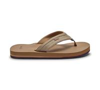Sanuk Mens Ziggy ST | Flip Flops for Men | Mens Sandals | Beach Sandals | Water Friendly & Lightweight | Comfort Footbed, Oxford Tan, 8 UK
