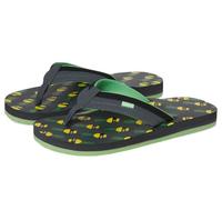 Sanuk Men's Ziggy X Ben Gravy Flip-Flop, Black, 12 UK