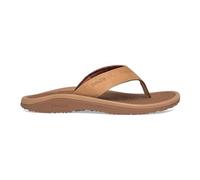 Sanuk On the Rocks Men's Beach Sandals | Flip Flops for Men | Quick Dry Flip-Flop Slides | Supportive & Lightweight | Arch Support Footbed, Tan, 7 UK