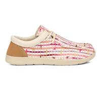 Sanuk Women's Shaka Lite 2 Watercolor Loafer Flat, Pink/Gold, 5.5 UK