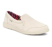 Sanuk Sidewalk Surfer Lite 2 SL Slip On Shoes, Oatmilk, 9 B (M), 7 UK