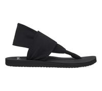 Sanuk Sling Soft Top Sandals for Women, Black 11 B (M)